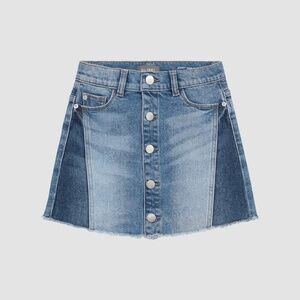 DL1961 Girl's Jenny Mini Skirt in Twilight Hour Blue Size 14 *NWT*